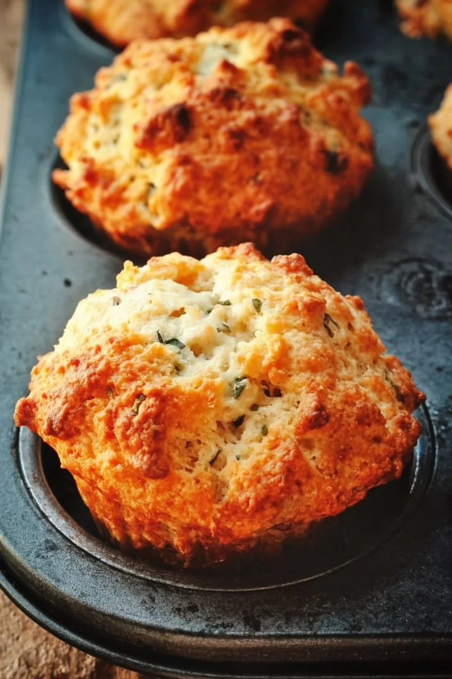 Savoury Irish Soda Bread Muffins