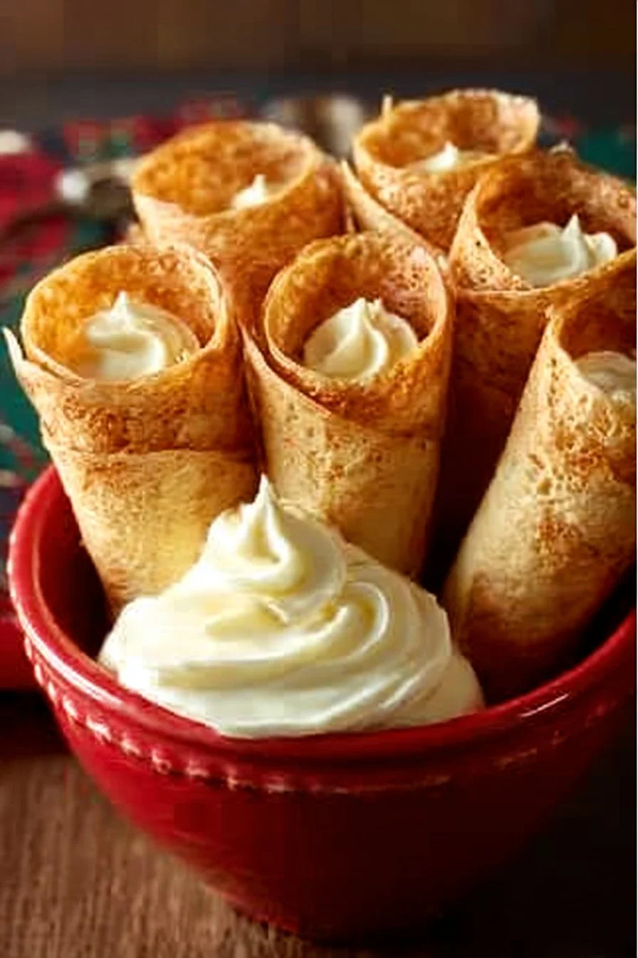 Scandinavian Krumkake Cookies