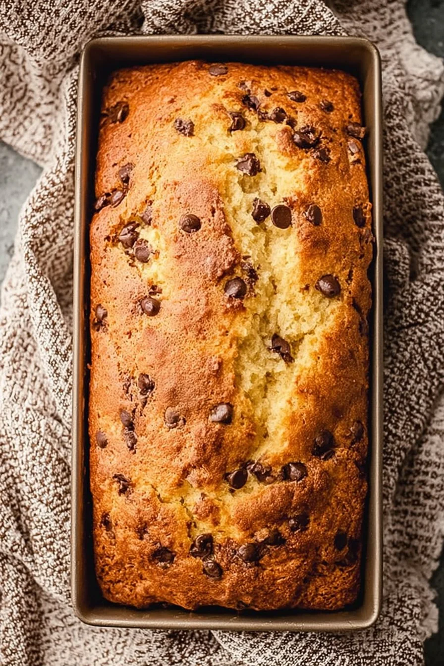 Sourdough Chocolate Chip Quick Bread