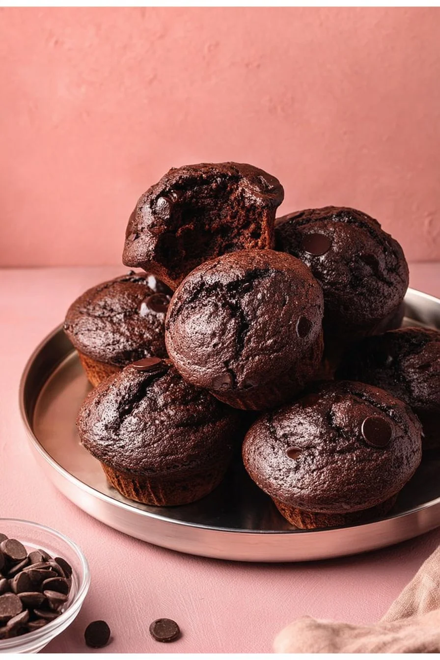 Sourdough Chocolate Muffins Recipe