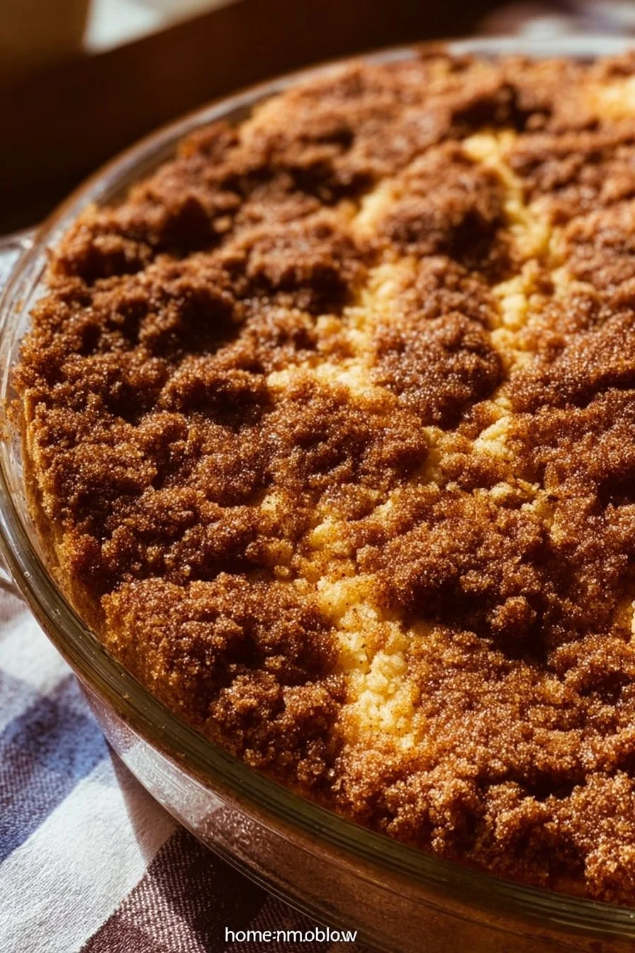 Sourdough Discard Coffee Cake
