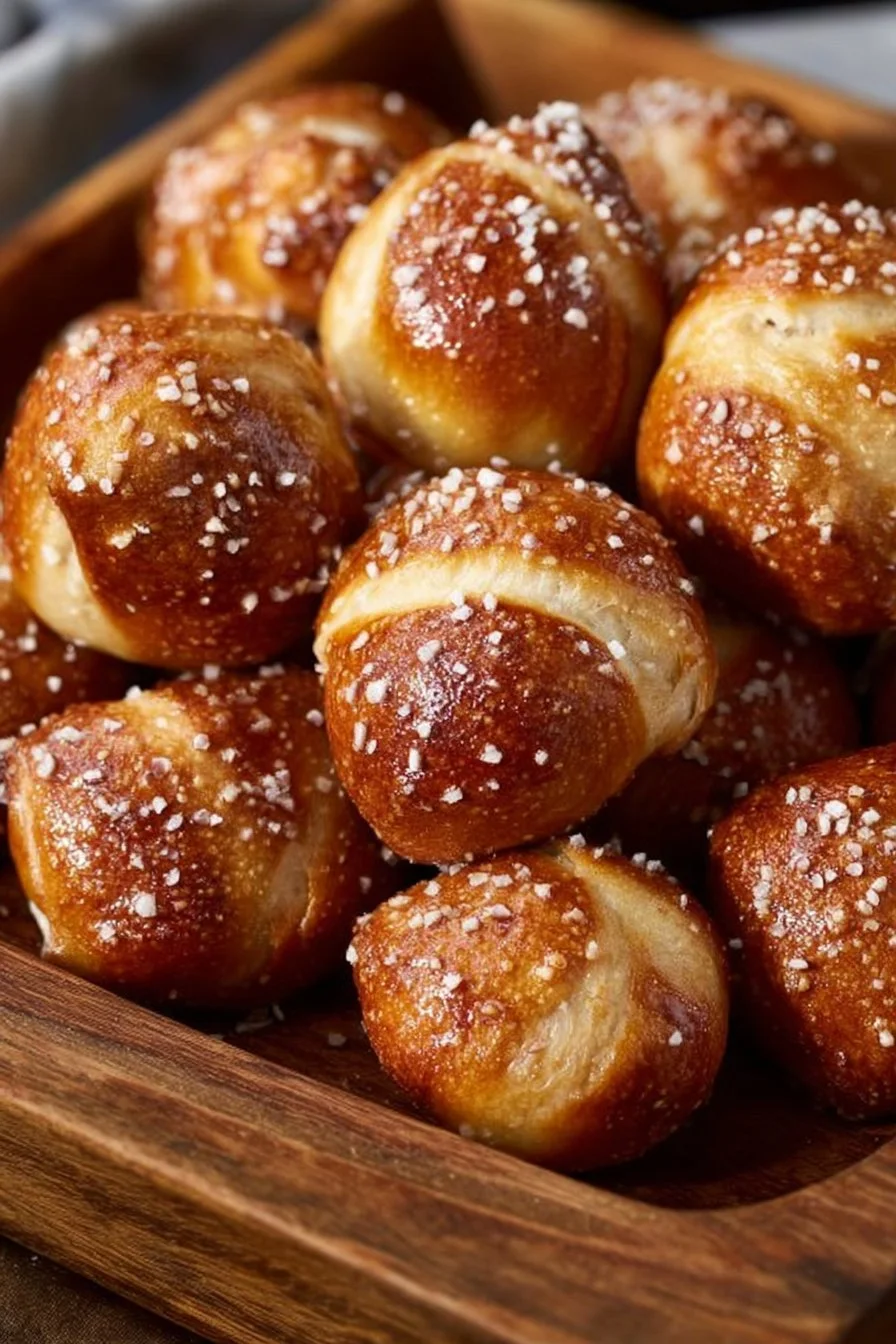 Sourdough Pretzel Bites