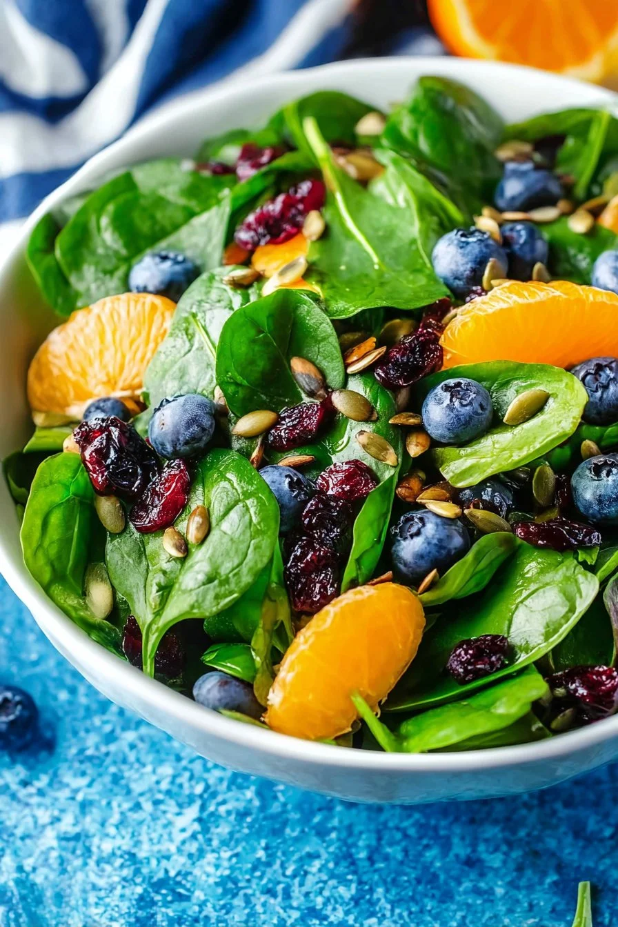 Spring Mix Salad with Orange Segments