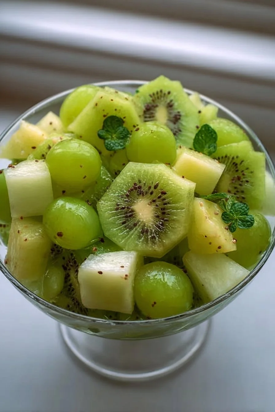 St. Patrick’s Day Green Fruit Salad