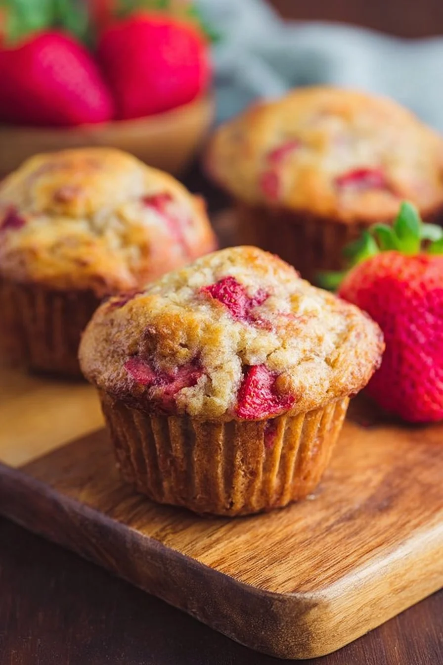 Strawberry Banana Muffins
