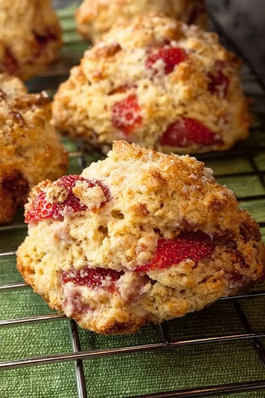 Strawberry Biscuits