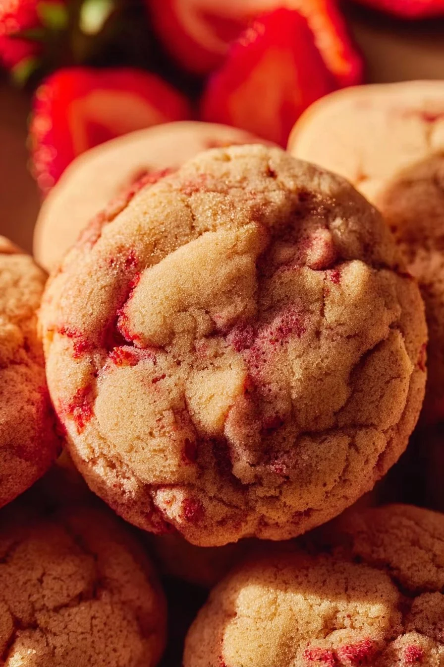 Strawberry Cookies
