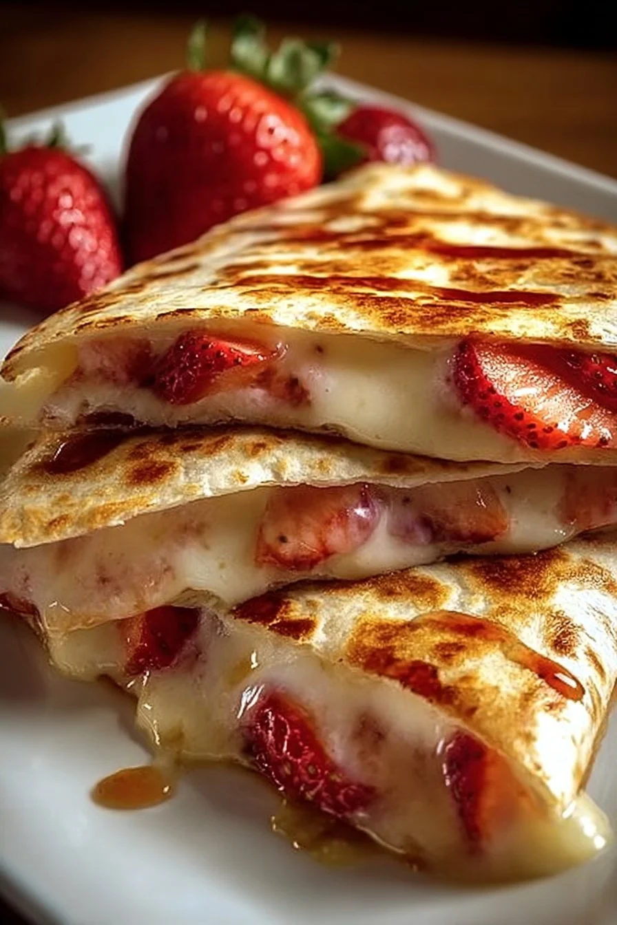 Strawberry Cream Cheese Roll-Ups
