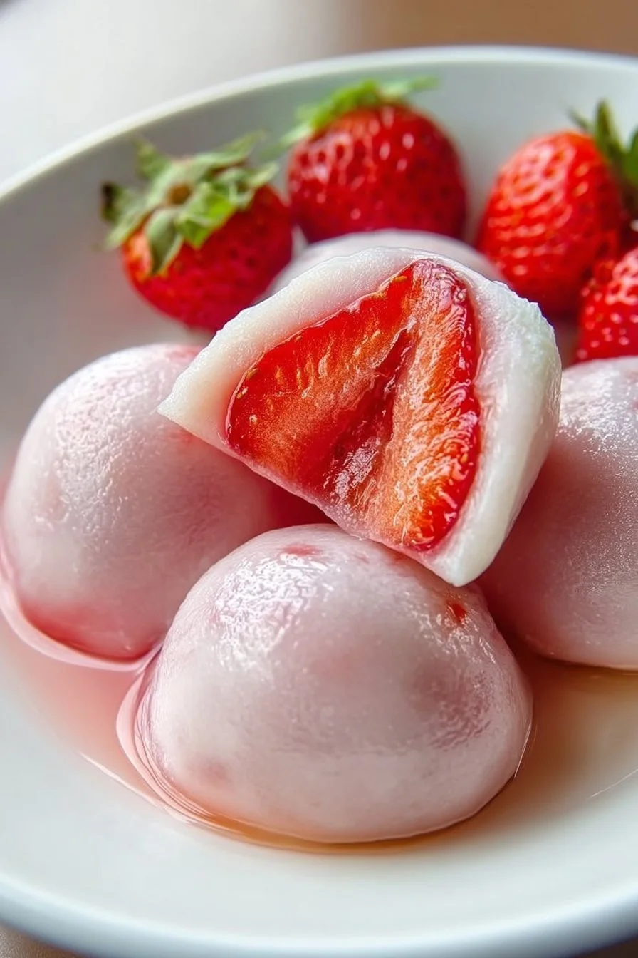 Strawberry Mochi