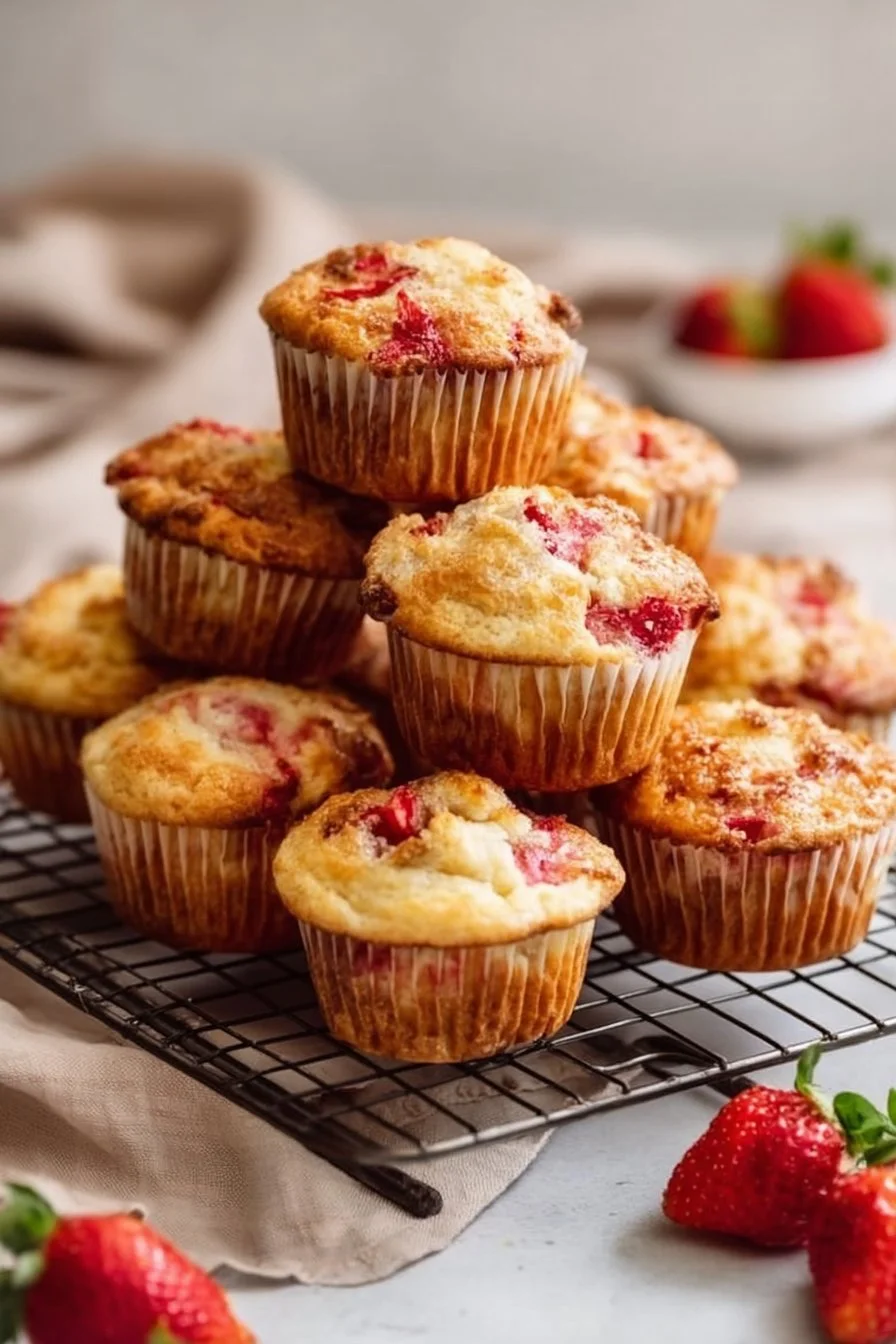 Strawberry Muffins