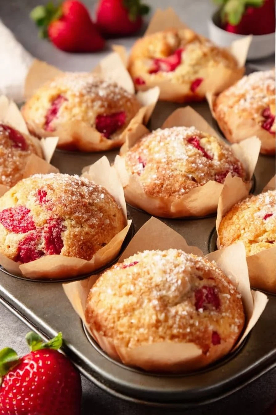 Strawberry Muffins