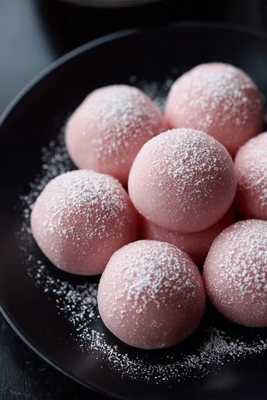 Strawberry No-bake Mochi Recipe