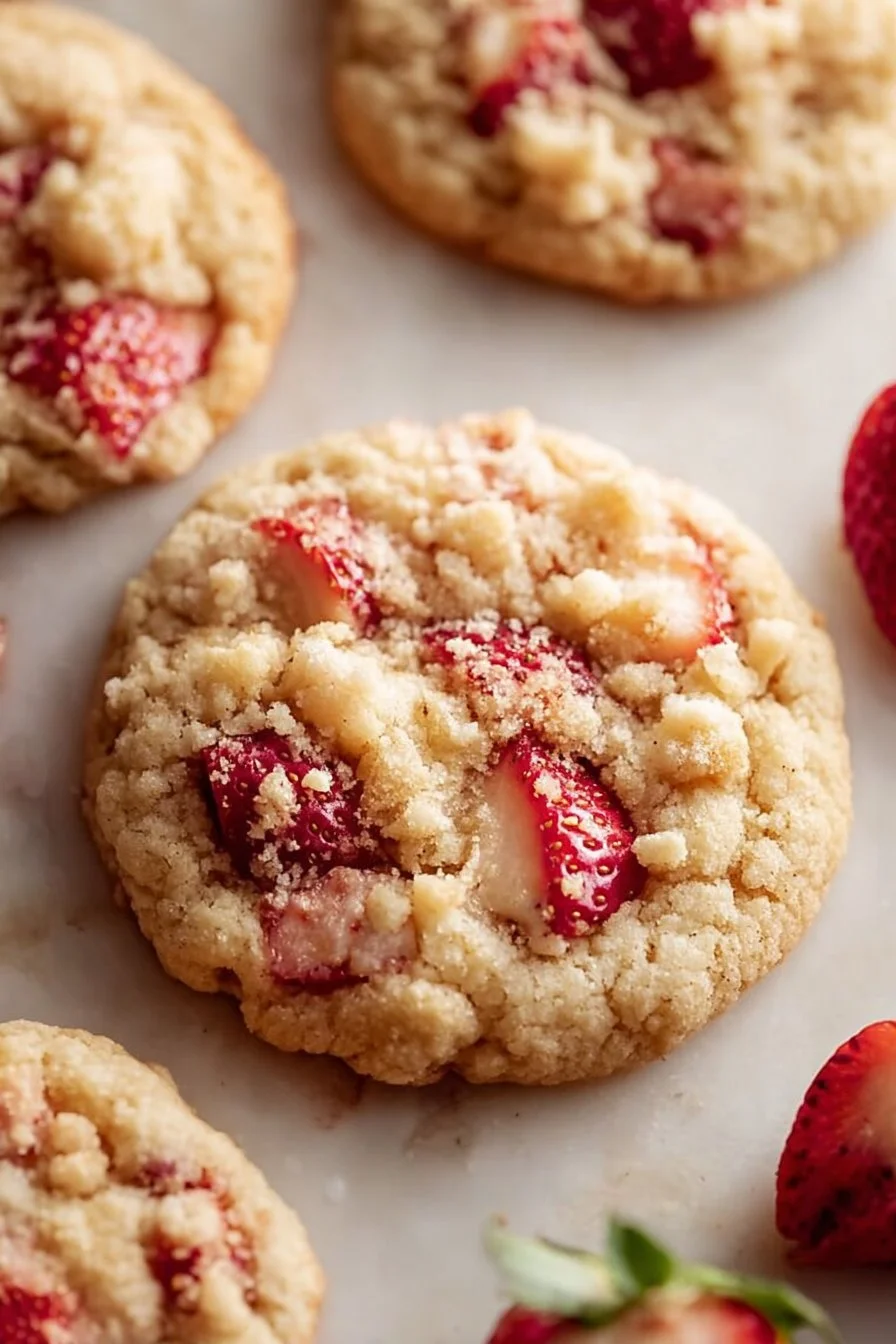 Strawberry Shortcake Cookies