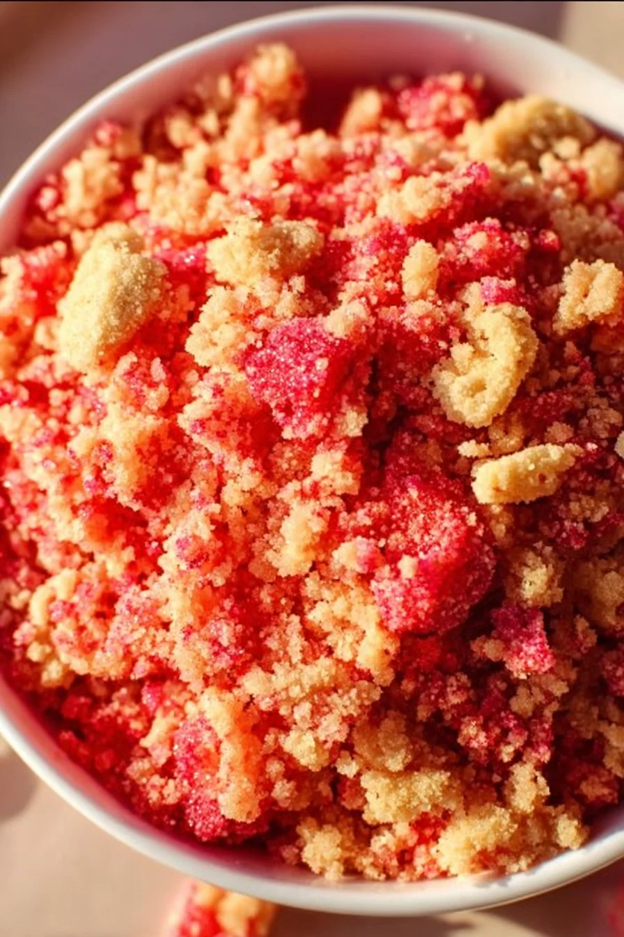 Strawberry Shortcake Crumbs: A Delightful Dessert Option