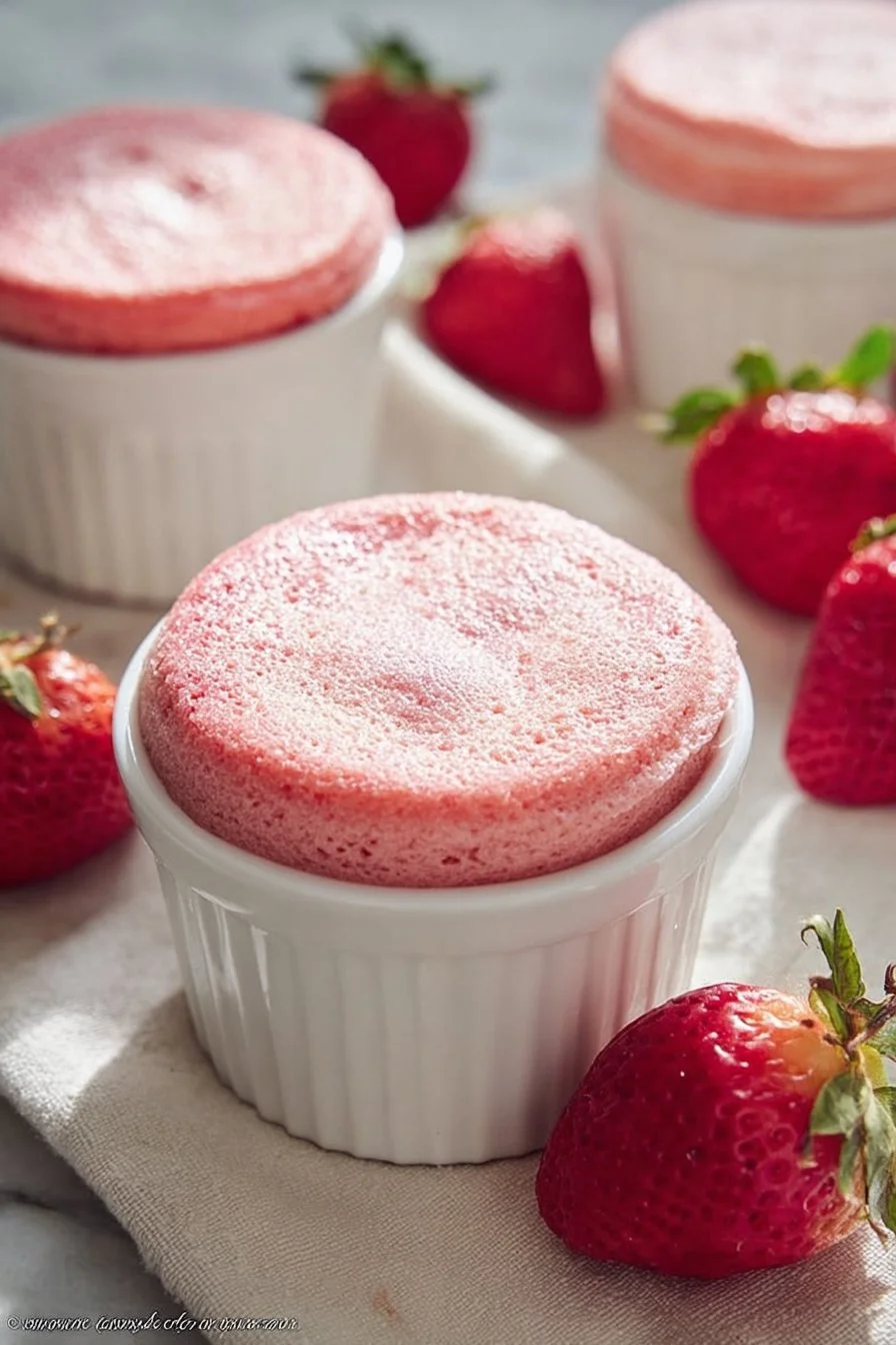 Strawberry Soufflé