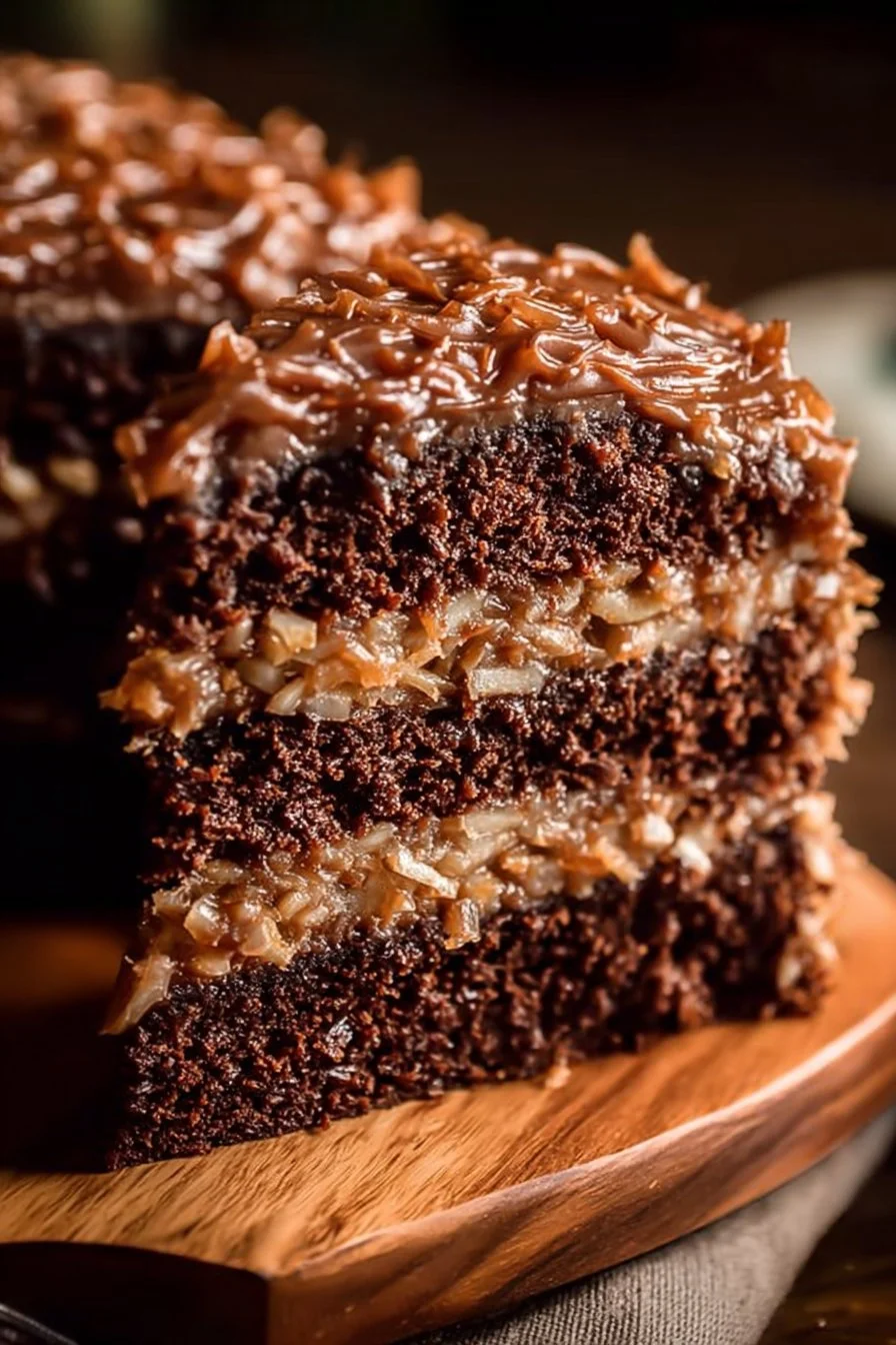 Traditional German Chocolate Cake