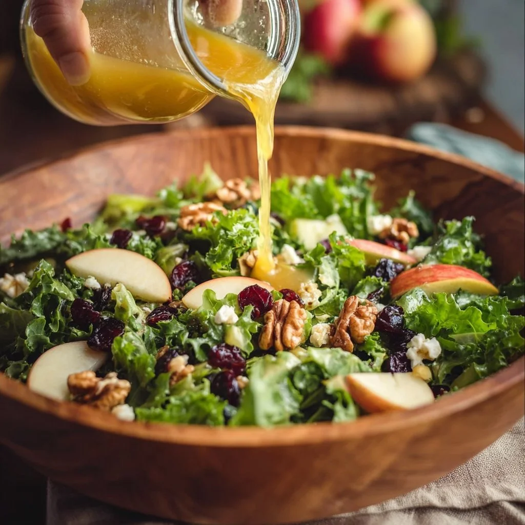 Apple Cranberry Walnut Salad