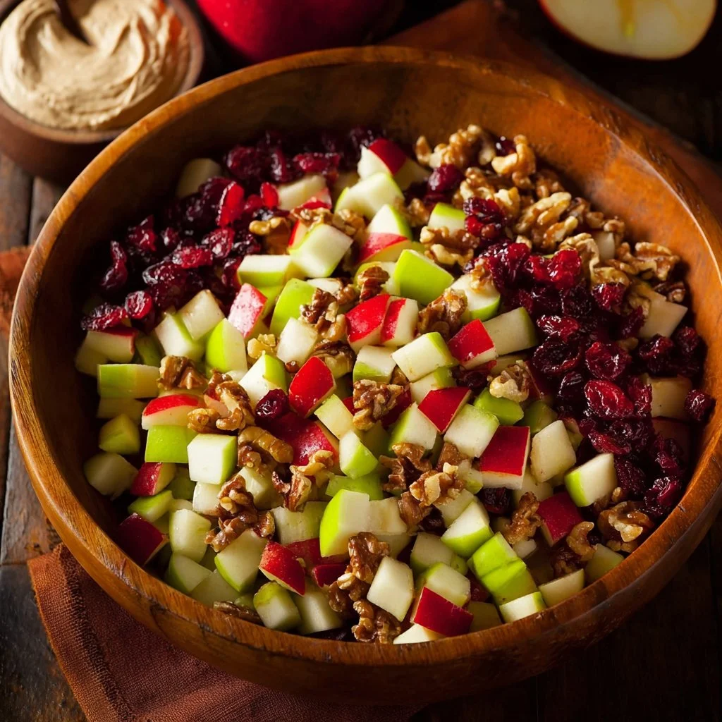 Apple Fruit Salad | Fruit salad recipes, Fruit recipes, Apple walnut salad