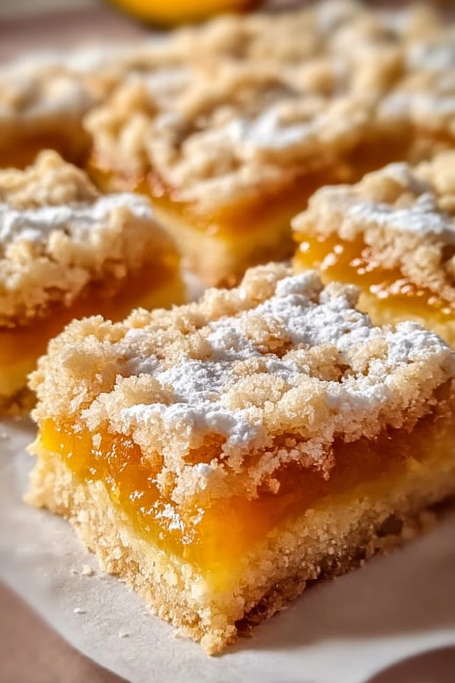 Apricot Shortbread Bars