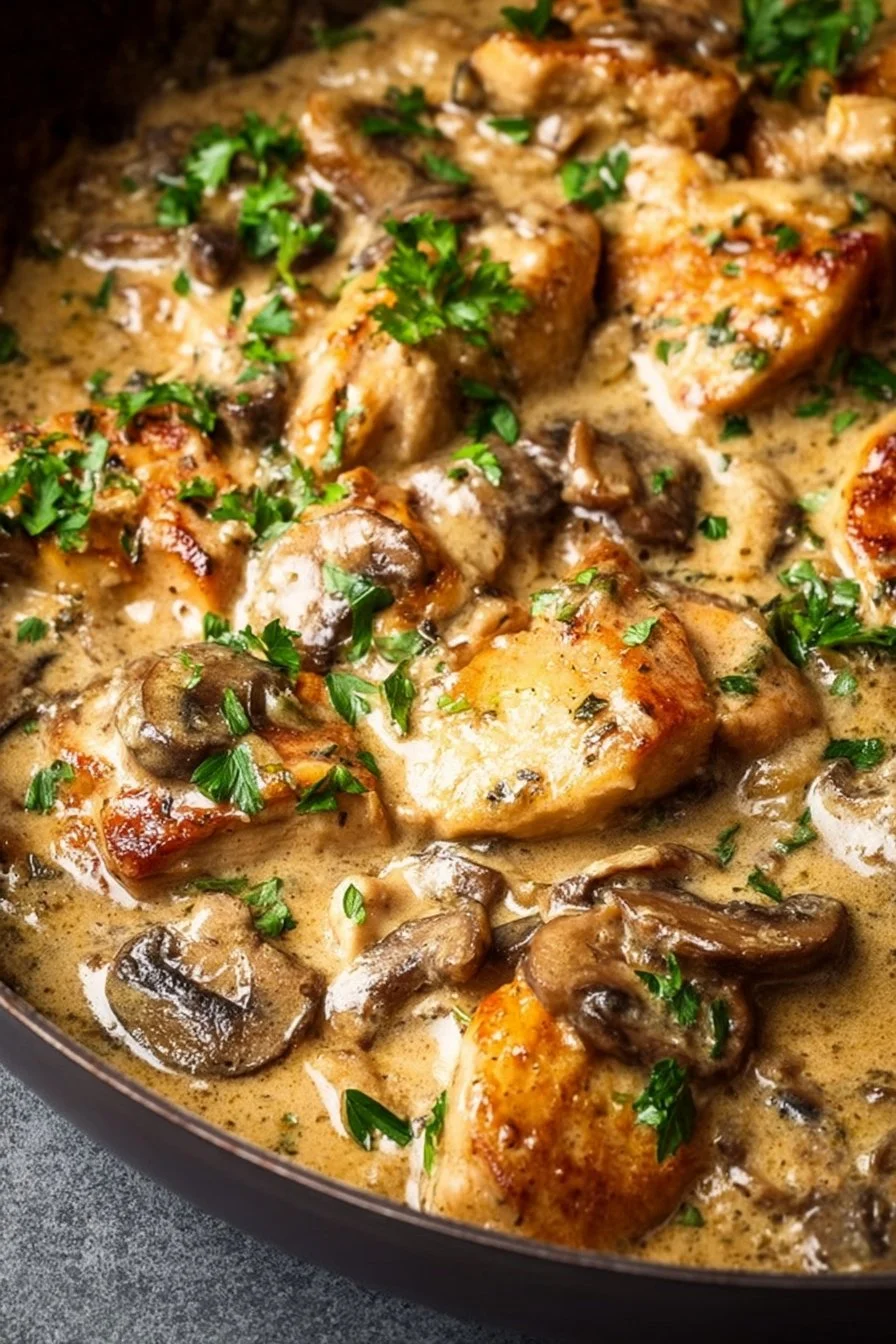 Chicken Stroganoff