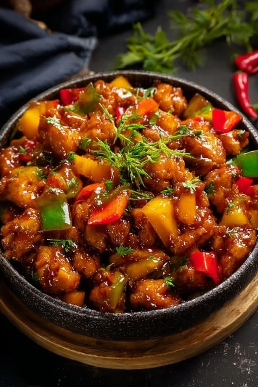 Chinese-Style Mango Chicken Stir Fry