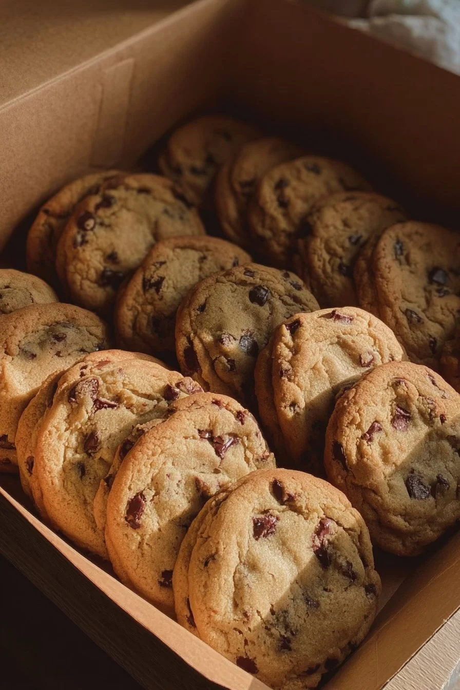 Chocolate Crumble Cookies