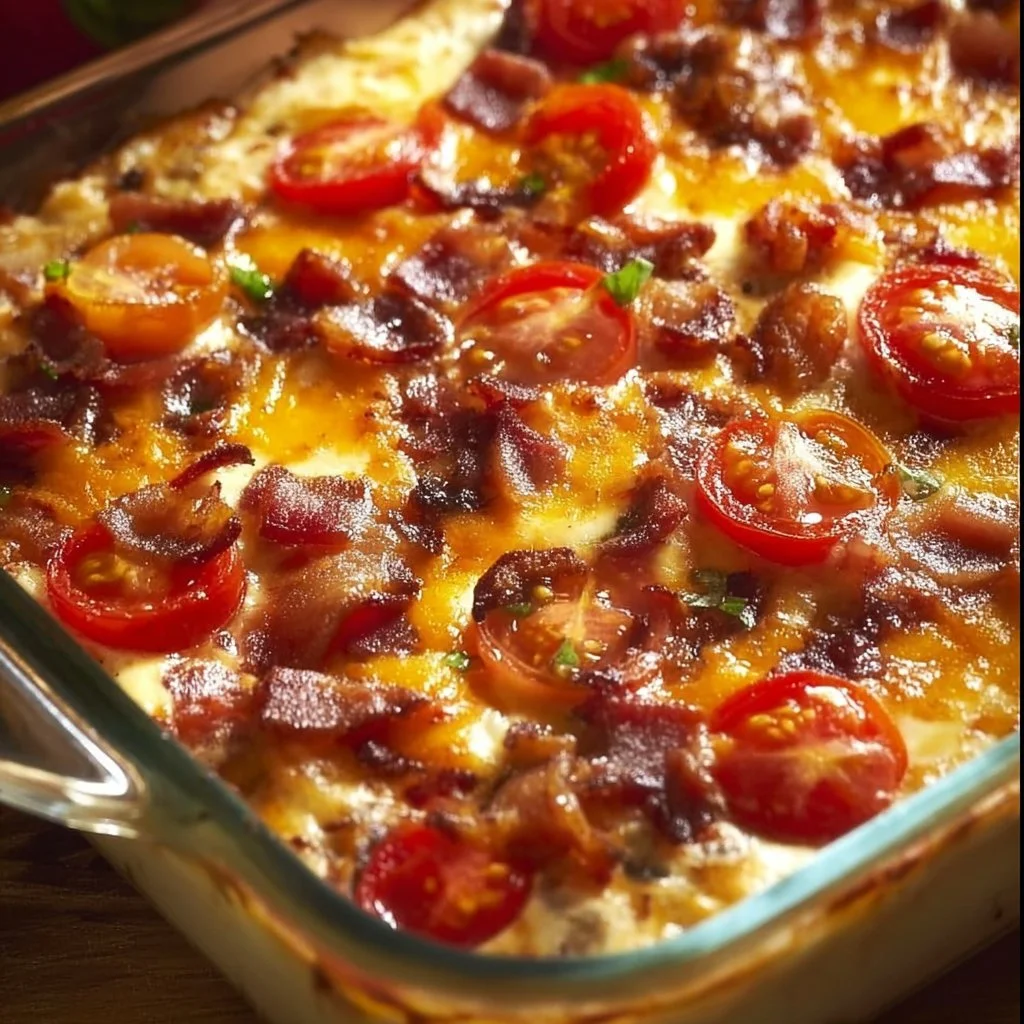 Creamy Kentucky Hot Brown Dip
