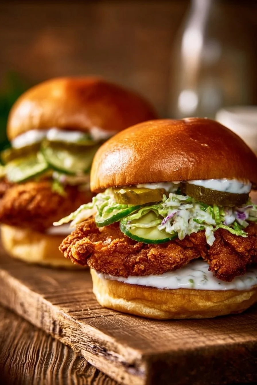 Crispy Dill Chicken Sandwich