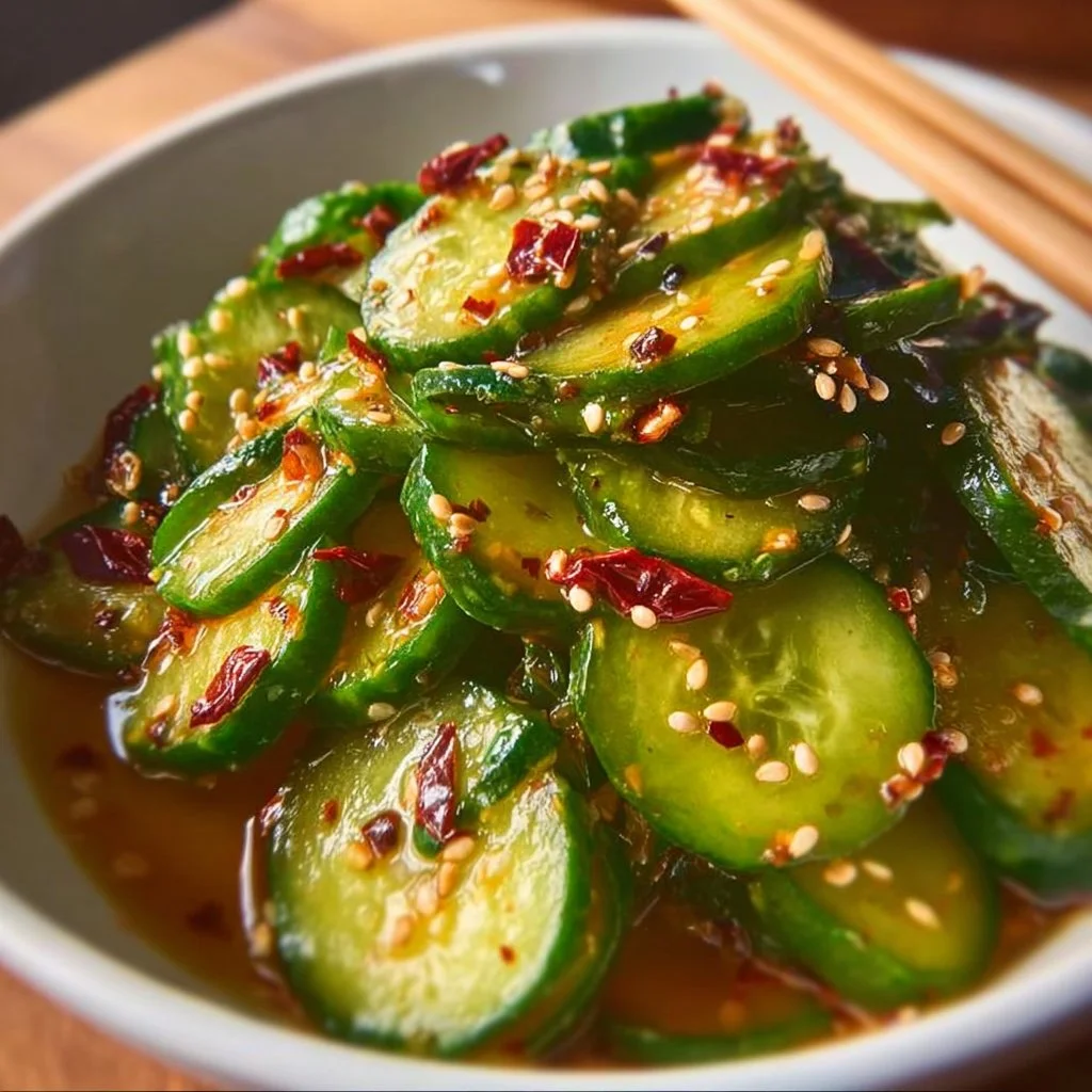 Easy Asian Cucumber Salad