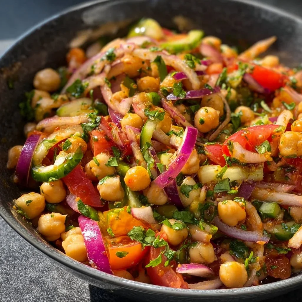 Healthy Chickpea Salad