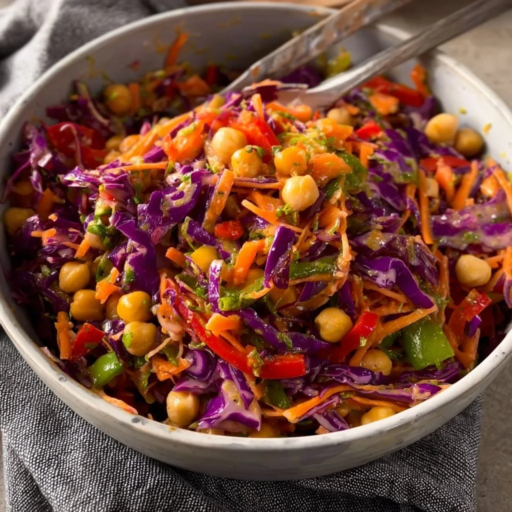 Healthy Thai-Inspired Chickpea Salad