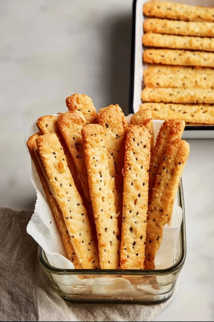 Homemade Cheese Crackers