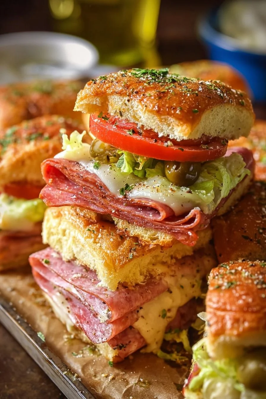 Hot Italian Sub Sliders