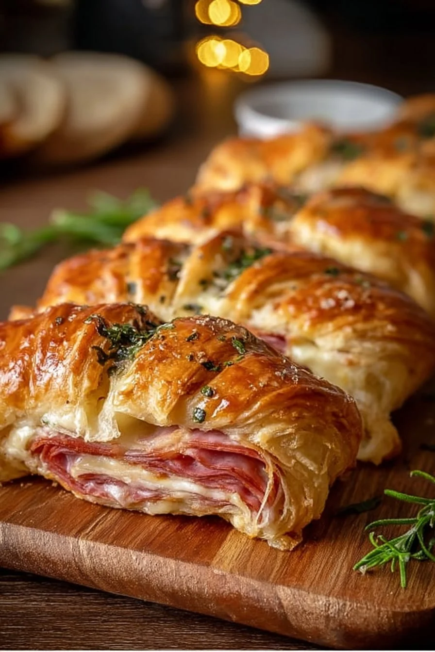 Italian Crescent Roll Sandwich Bake