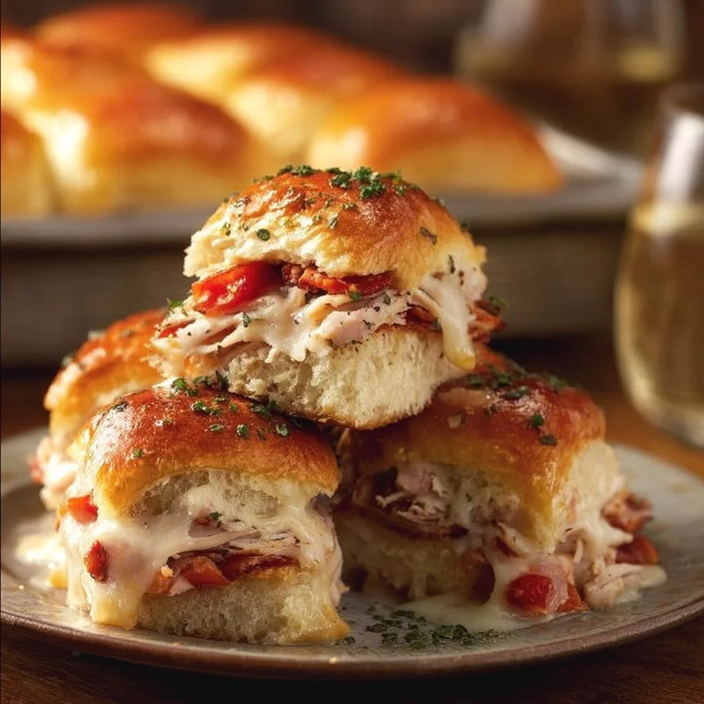 Kentucky Hot Brown Sliders