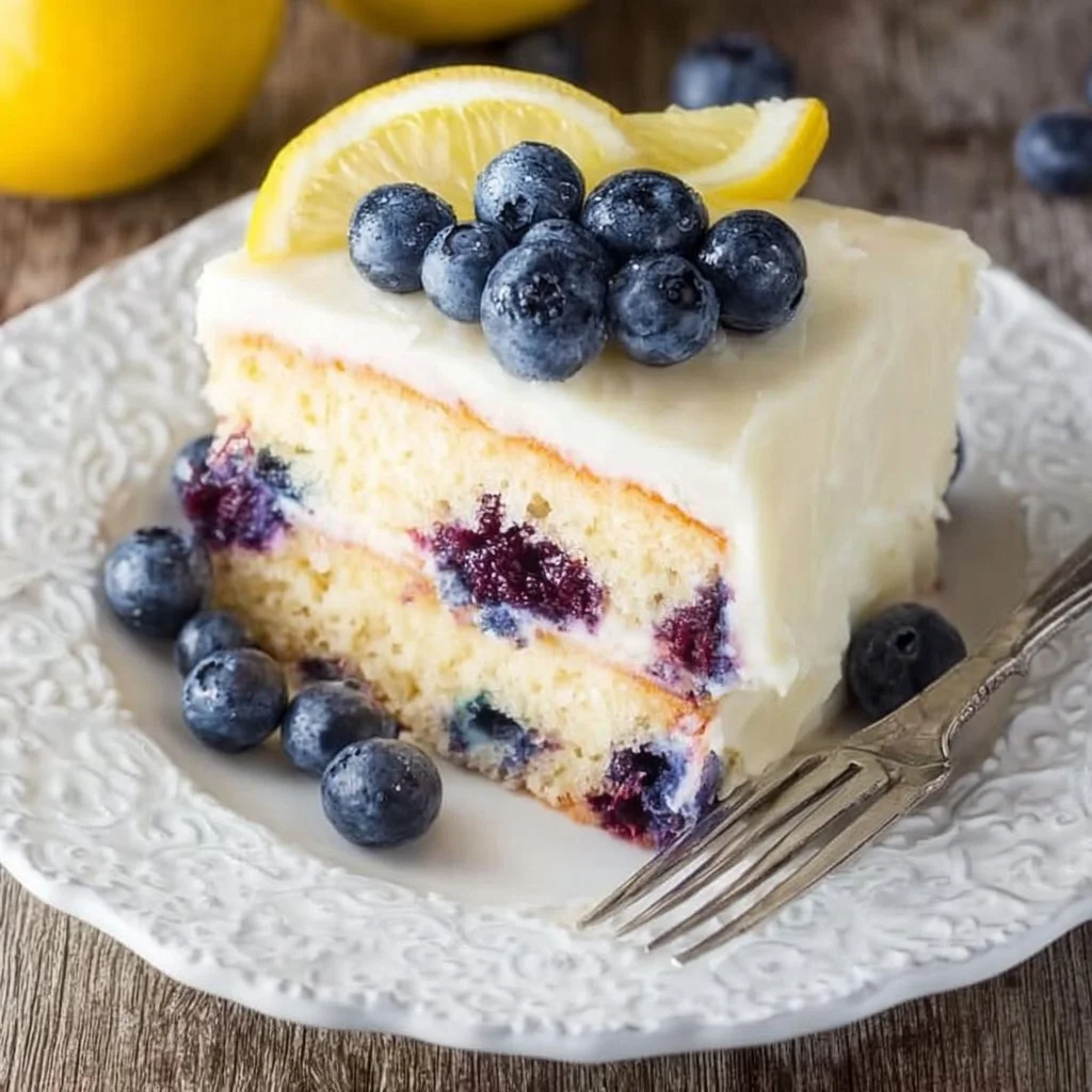 Lemon Blueberry Cake