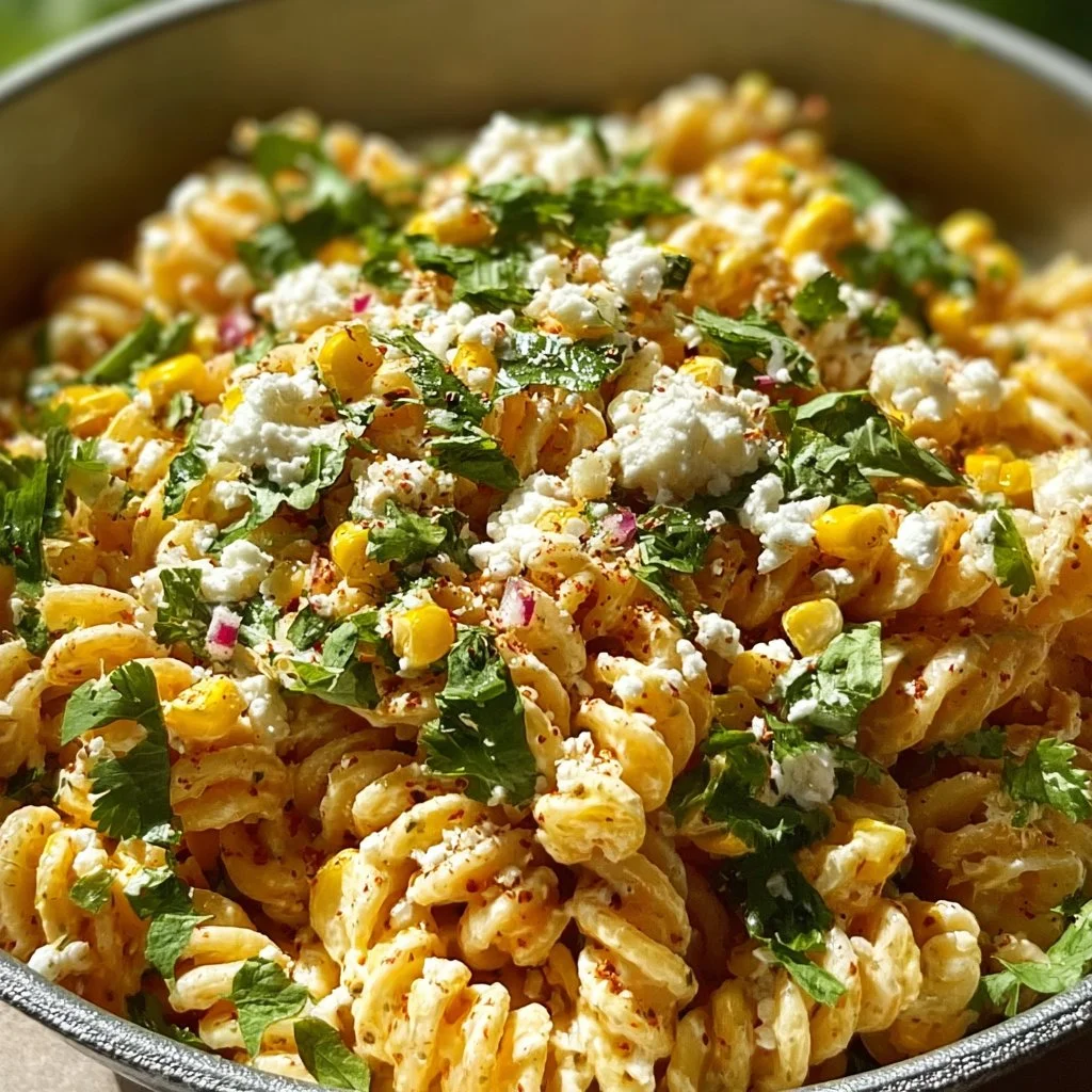 Mexican Street Corn Pasta Salad