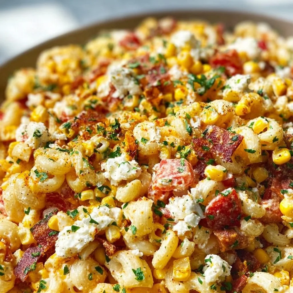 Mexican Street Corn Pasta Salad