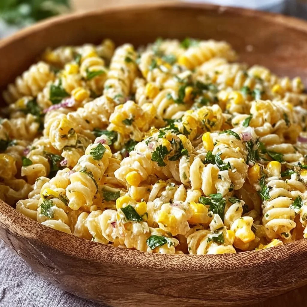 Mexican Street Corn Pasta Salad: Easy Dish!