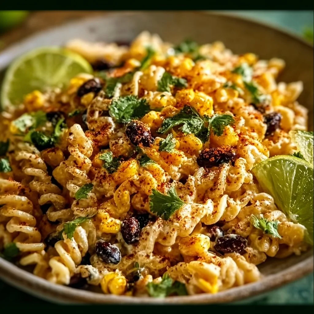 Mexican Street Corn Pasta Salad Recipe