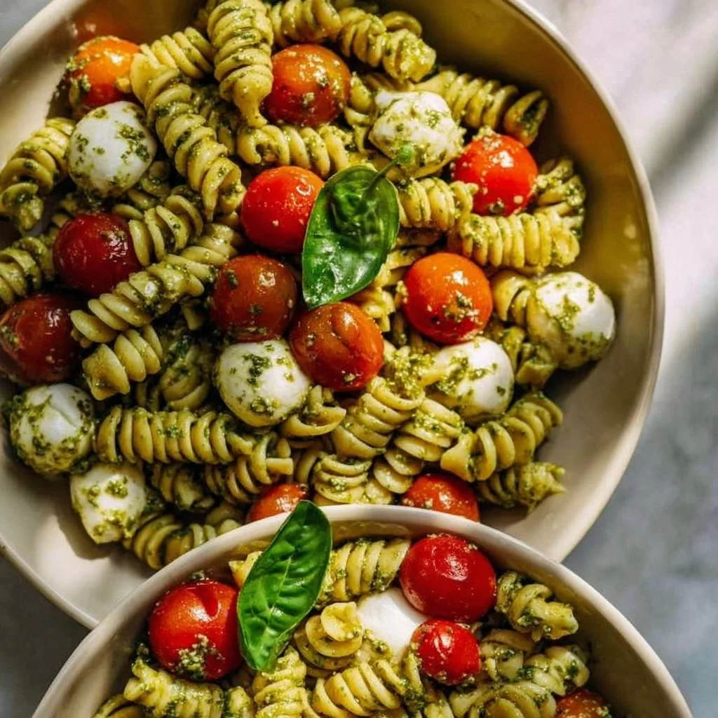 Pasta Salad with Basil Pesto