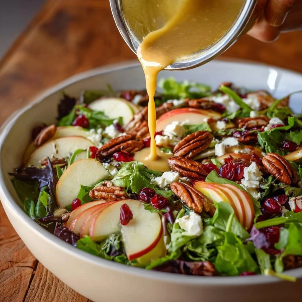Pear Salad with Balsamic Vinaigrette