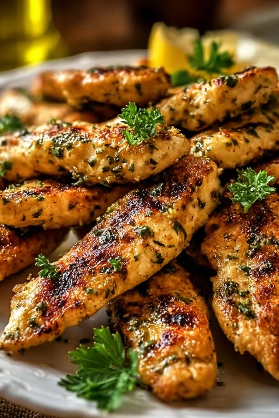 Quick Mediterranean Chicken Tenders