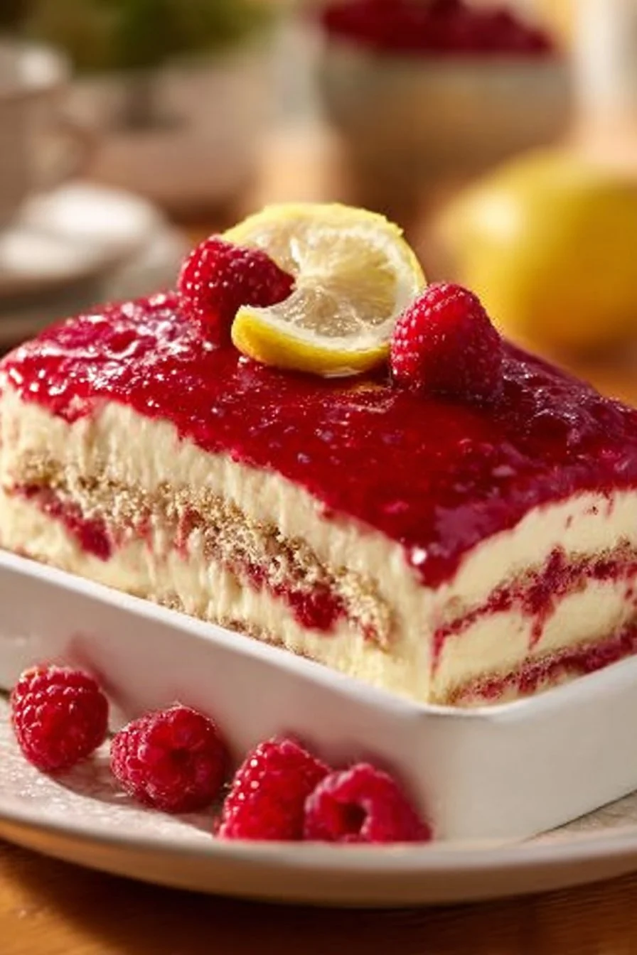 Raspberry Tiramisu