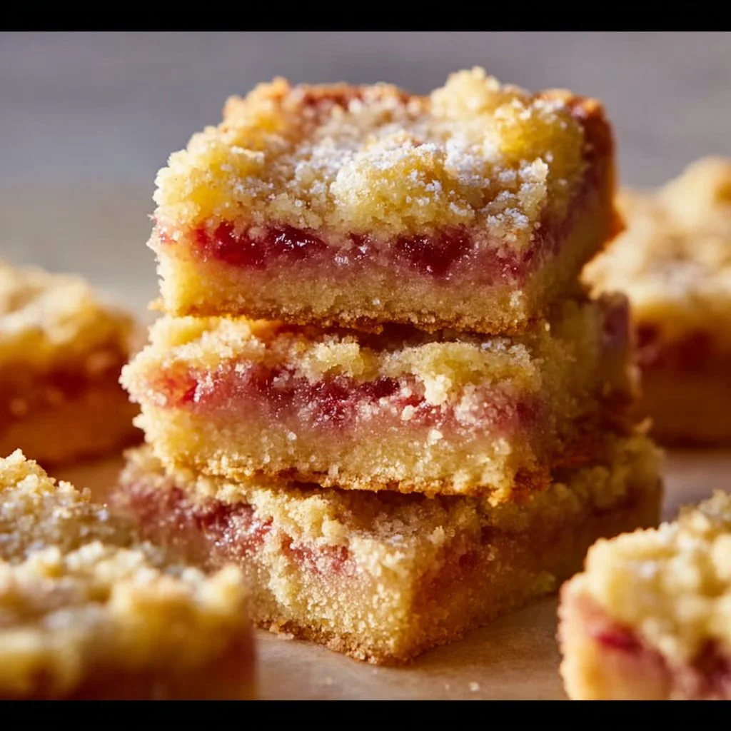 Rhubarb Bars