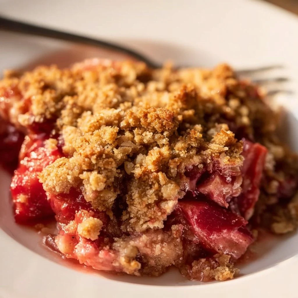 Rhubarb Crisp