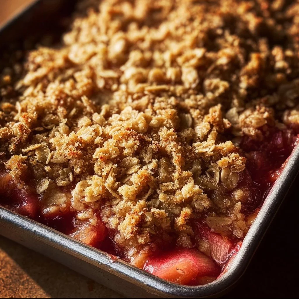 Rhubarb Crisp