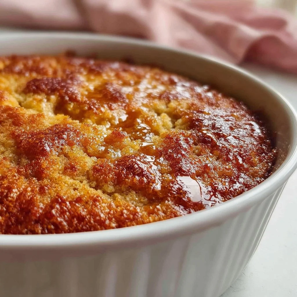 Rhubarb Dump Cake