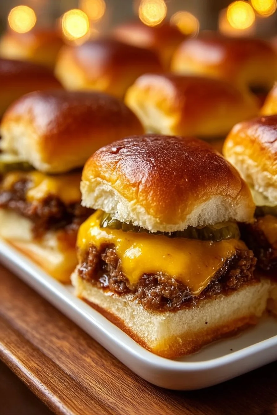 Sheetpan Burger Sliders