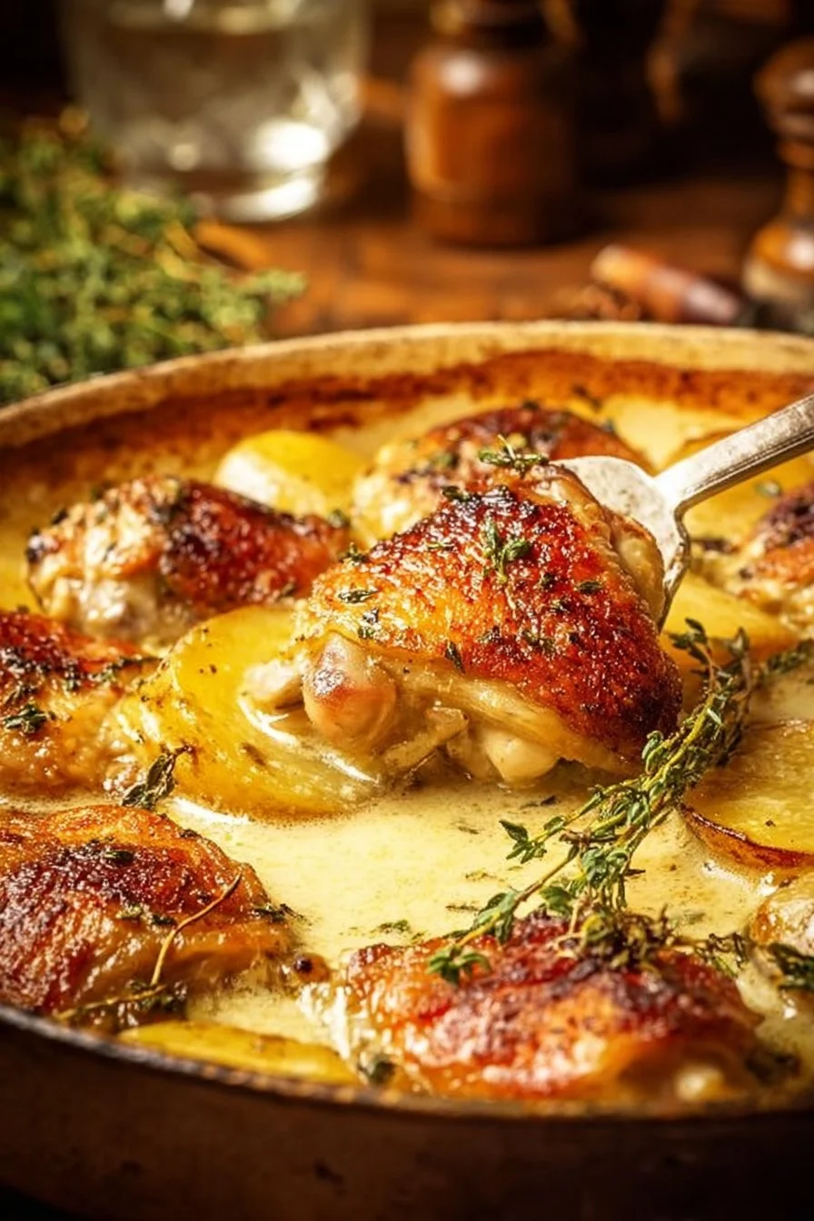 Simple French Chicken Casserole